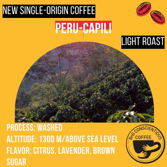 Peru - Capili - Light - Bump 'n Grind Coffee Shop