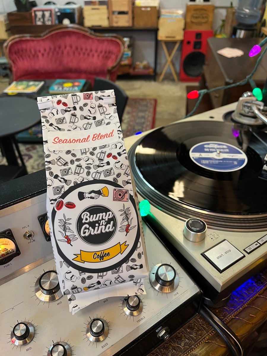 Seasonal Blend - Medium Roast - Bump 'n Grind Coffee Shop