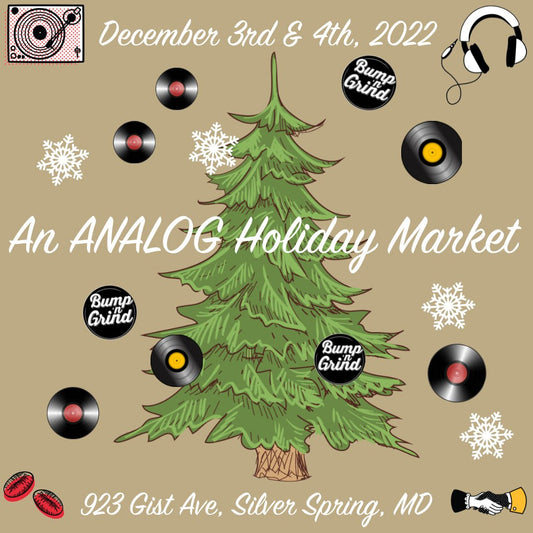 An Analog Holiday Market! - Bump 'n Grind Coffee Shop