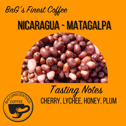 Nicaragua - Matagalpa - Light Roast - Bump 'n Grind Coffee Shop
