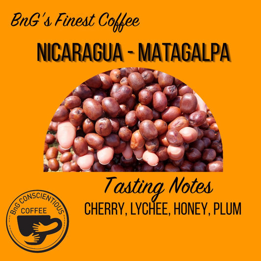 Nicaragua - Matagalpa - Light Roast - Bump 'n Grind Coffee Shop