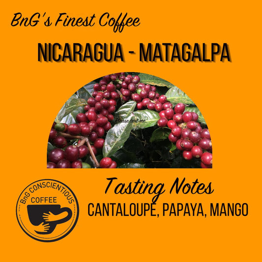 Nicaragua - Matagalpa - Light Roast - Bump 'n Grind Coffee Shop