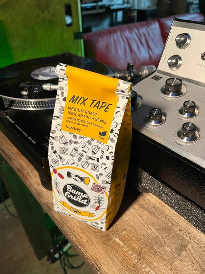 Mix Tape - Medium Roast & Travel Flask - Bump 'n Grind Coffee Shop