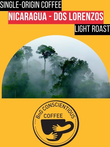 Nicaragua - Dos Lorenzos - Light Roast - Bump 'n Grind Coffee Shop